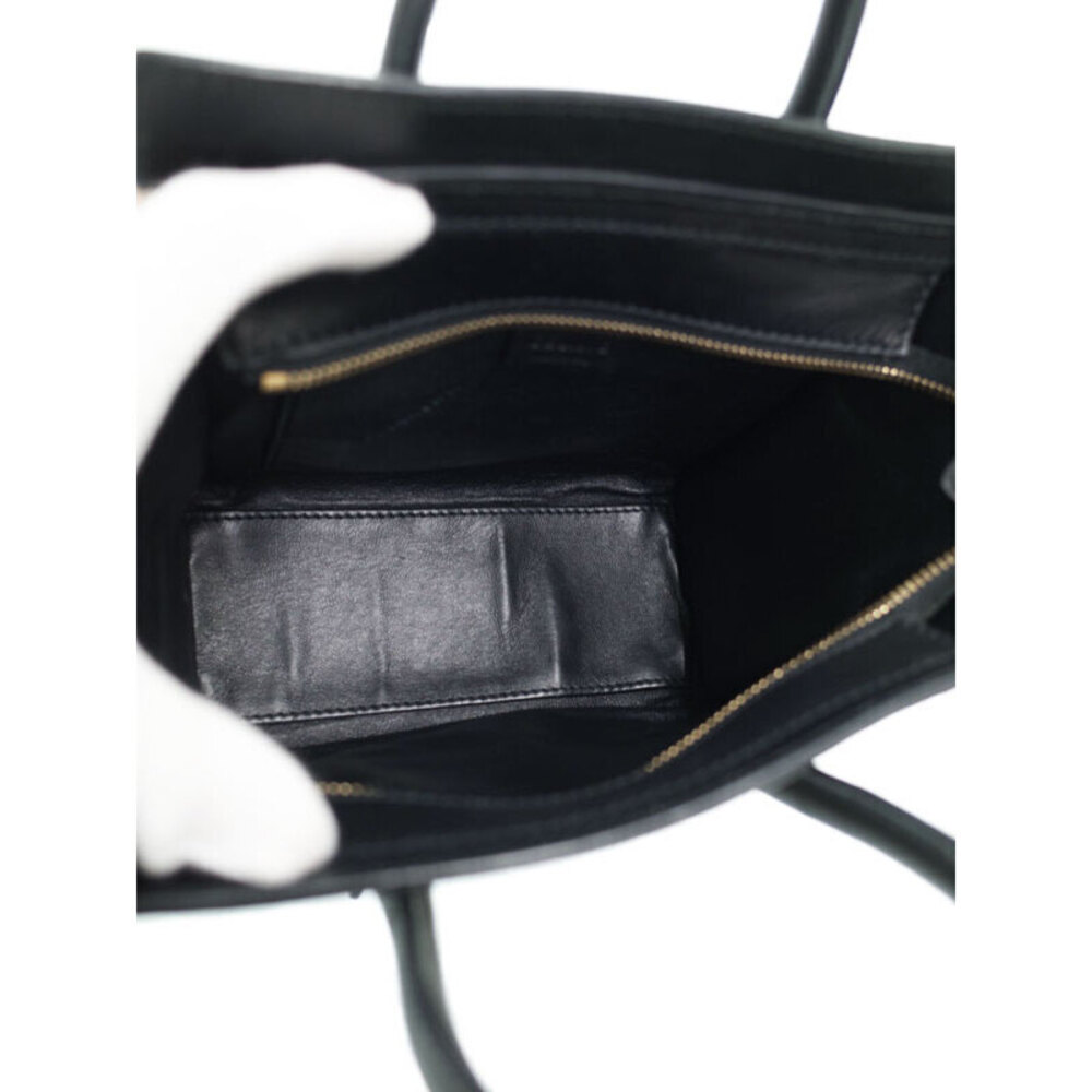 Celine Leather Shoulder Bag Shopper - Picture 3 of 9